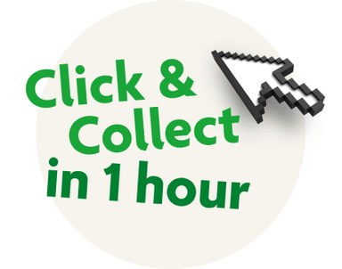 Click & Collect in 1 hour